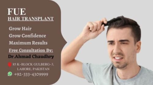 Read more about the article Hair transplant surgery young patient